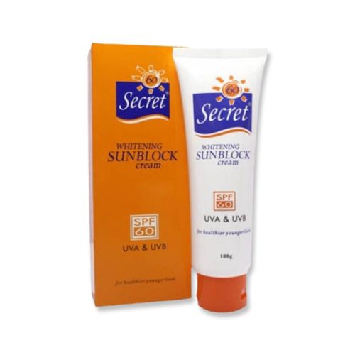 Secret White Sunblock Cream SPF60